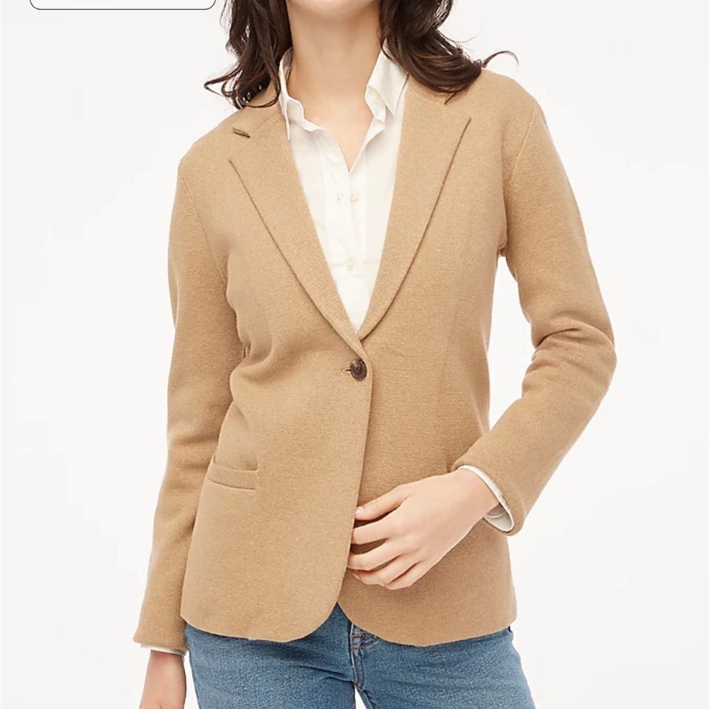 NWOT J. Crew School Boy Sweater Blazer